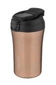 Vagonlife FiftyFifty Çift Kapak Sistemli Pipetli/Pipetsiz 400ml Çelik Mug FF2004VGN - 4