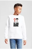 Slam Dunk First Slam Dunk Beyaz Çocuk 2ip Sweatshirt - 1