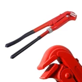 Maşalı Boru Anahtarı 2'' İngiliz Anahtar 8 cm Ağız 55 Cm Boy Çok Amaçlı Anahtar Sökme Sıkma Tutma - 2