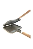 Taşhan T-0505 Greblon İç Dış Granit Ocak Üstü Tost Makinesi - 23x17 Cm - 2
