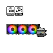 Msı Mag Corelıquıd M360 360Mm Argb Am5/Lga1700 Sıvı İşlemci Soğutucusu - 1