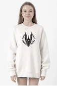 The Rings Of Power Sketch Beyaz Kadın 2ip Sweatshirt - 1