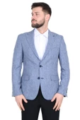 Cengiz İnler Kırçıllı Kırlangıç Yaka Slim Erkek Ceket - 4