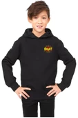 Big Bang Theory Bang Logo Siyah Çocuk 3ip Kapşonlu - 1