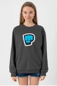 PiewDiePie Active Füme Kadın 2ip Sweatshirt - 1