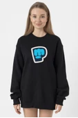 PiewDiePie Active Siyah Kadın 2ip Sweatshirt thumbnail 1