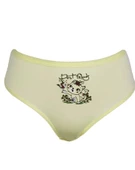 KOTA 3410 KIZ ÇOCUK RENKLİ BASKILI SLİP KÜLOT 6 ADET - 3