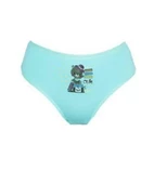 KOTA 3410 KIZ ÇOCUK RENKLİ BASKILI SLİP KÜLOT 6 ADET - 7