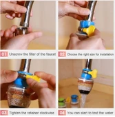 5 Kat Arıtma Musluk Başlığı Filtresi Su Tasarruflu - 3