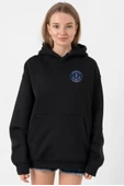 Gen V Godolkin University Emblem Siyah Kadın 3ip Kapşonlu - 1