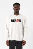 La Casa De Papel Berlin Ak Beyaz Erkek 2ip Sweatshirt thumbnail 1