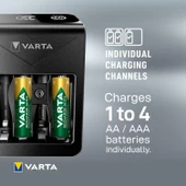 VARTA LCD Plug Şarj Cihazı + 4 adet 2100 mAH AA Şarj Edilebilir Pil - 7