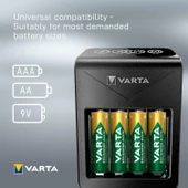 VARTA LCD Plug Şarj Cihazı + 4 adet 2100 mAH AA Şarj Edilebilir Pil - 9