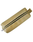 Yuga Makyaj Çantası Simli Açık Sarı - 2