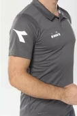 Diadora Nacce Antrasit Polo Yakalı T-Shirt  -  1TSR06-Antrasit - 5