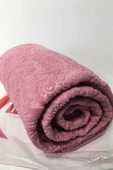 Padişah Desenli Pembe Çift Kişilik Battaniye Nishev-P000076 - 2