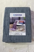 Merinos Çift Kişilik Battaniye Piramit Soft Renkler Nishev-P000075 - 1
