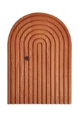 Nishev Gökkuşağı Sunum Tahtası Büyük Koyu Kahve 30x18 cm - 1