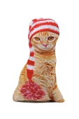 Nishev 3D Dijital Baskılı Dekoratif Kedi Yastık SARMAN - 2