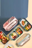 Vagonlife Bento Lunch Box Ofis-Okul İçin Yeni Nesil Sefer Tası -Çorba Kaseli Model-Paslanmaz Çelik 465 - 6
