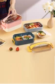 Vagonlife Bento Lunch Box Ofis-Okul İçin Yeni Nesil Sefer Tası -Çorba Kaseli Model-Paslanmaz Çelik 465 - 5