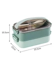 Vagonlife Bento Lunch Box Ofis-Okul İçin Yeni Nesil Sefer Tası -Çorba Kaseli Model-Paslanmaz Çelik 465 - 9