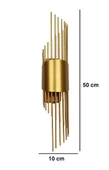 ST00 Dekoratif Ledli Duvar Aplik Sarkıt Gold 3200K Gün Işığı - 4