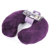Grande Home Wellmop Seyahat Boyun Yastığı 3 Adet Mor - 3