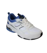 KİNETİX Ekek Beyaz X-Soft Yumuşak Havalı Taban Fileli Bağcıklı Sneaker Spor Ayakkabı thumbnail 1