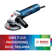 BOSCH GWS 7-115 AVUÇ TAŞLAMA - 3