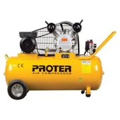 PROTER PR 100 LT 3 HP ÇİFT KAFA HAVA KOMPRESÖRÜ - 1