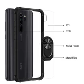 Xiaomi Redmi Note 8 Pro Kılıf Şeffaf Sararmaz Yüzüklü Mola Kapak - 2