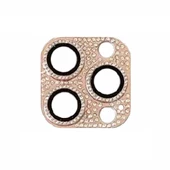 Apple iPhone 12 Pro Max Full Taşlı Kamera Lens Koruyucu Çerçeveli Koruyucu CL-08 - 7