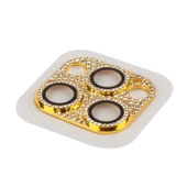 Apple iPhone 12 Mini Full Taşlı Kamera Lens Koruyucu Çerçeveli Koruyucu CL-08 - 11