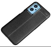 Oppo A76 Kılıf Deri Tarzı Niss Silikon Case Kapak thumbnail 5