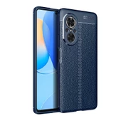 Huawei Nova 9 SE Kılıf Deri Tarzı Niss Silikon Case Kapak - 11