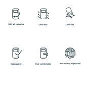 Samsung Galaxy Z Flip 4 Kılıf Şeffaf Kıpta Kapak - 12