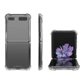 Samsung Galaxy Z Flip 4 Kılıf Şeffaf Nitro Anti Shock Kapak Katlanır - 10