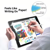Apple iPad 11.Nesil A16 11inç/10.Nesil 10.9inç Paper Like Mat Ekran Koruyucu - 3