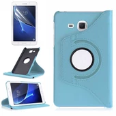Samsung Galaxy Tab 4 T280 T283 T285 Kılıf 360 Dönebilen Standlı Case - 12