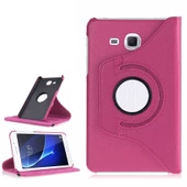 Samsung Galaxy Tab 4 T280 T283 T285 Kılıf 360 Dönebilen Standlı Case - 7