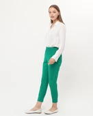 Step Paçası Manşetli Beli Lastikli Pantolon - 71125.111 - Benetton Yeşil - 3
