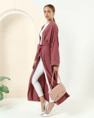 Taş Detaylı Kimono - 70039.101 - Gül Kurusu - 6