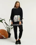 Nursima Triko Detaylı Fermuarlı Spor İkili Takım - 70078.015 - Lacivert thumbnail 4