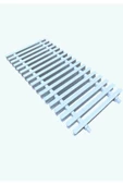 Havuz Savak Izgarası Çift Geçme (20Cm) 10 Mt - 1