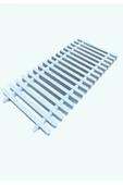 Havuz Savak Izgarası Çift Geçme (20Cm) 10 Mt - 2