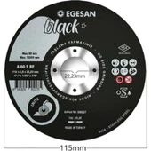 EGESAN 115*1*22,23 INOX PASLANMAZ KESİCİ TAŞ - 1