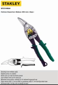 STANLEY 2-14-564 KAPORTACI MAKASI 250 MM SAĞ - 2