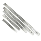 60cm ÇELİK CETVEL KALIN (EŞ DEĞER TABLOSU) - 1