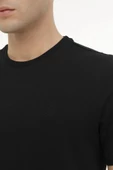 Lumberjack 4M BASIC C NECK T-SHIRT Erkek Tişört Siyah M-CT102 - 4